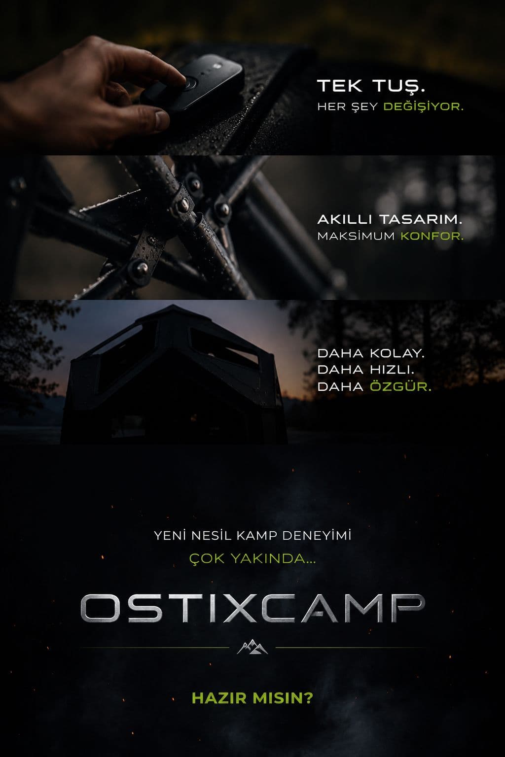 OstixCamp - Tek Tuşla Her Şey Değişiyor
